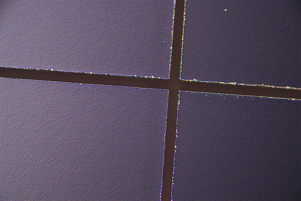 硅片切割崩邊檢查